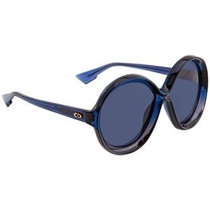 Christian Dior Bianca Acetate Sunglasses Blue